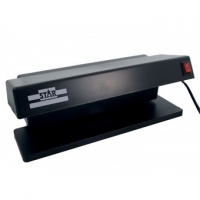 Детектор за пари, UV светлина, За фалшиви банкноти, 220V, Черен
