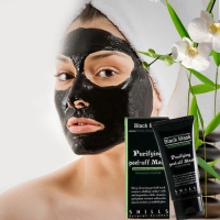 Маска за лице Pilaten Black Mask за премахване на черни точки и дълбоко почистване, 60 ml