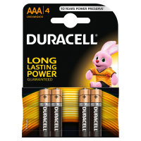 Алкални батерии Duracell AAAK4, LR03, 4 бр