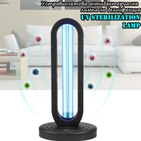 Ултравиолетова антибактериална лампа за дезинфекция на миризми и прах UV STERILIZATION LAMP