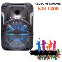 Мощна караоке колона  KTS 1200, 12 инча
