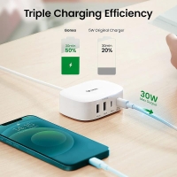 Power Socket 35W с Fast Charge: Зарядно устройство с 2 USB и 2 TYPE-C изхода