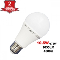LED Крушка 10.5W E27 1055LM 4000K